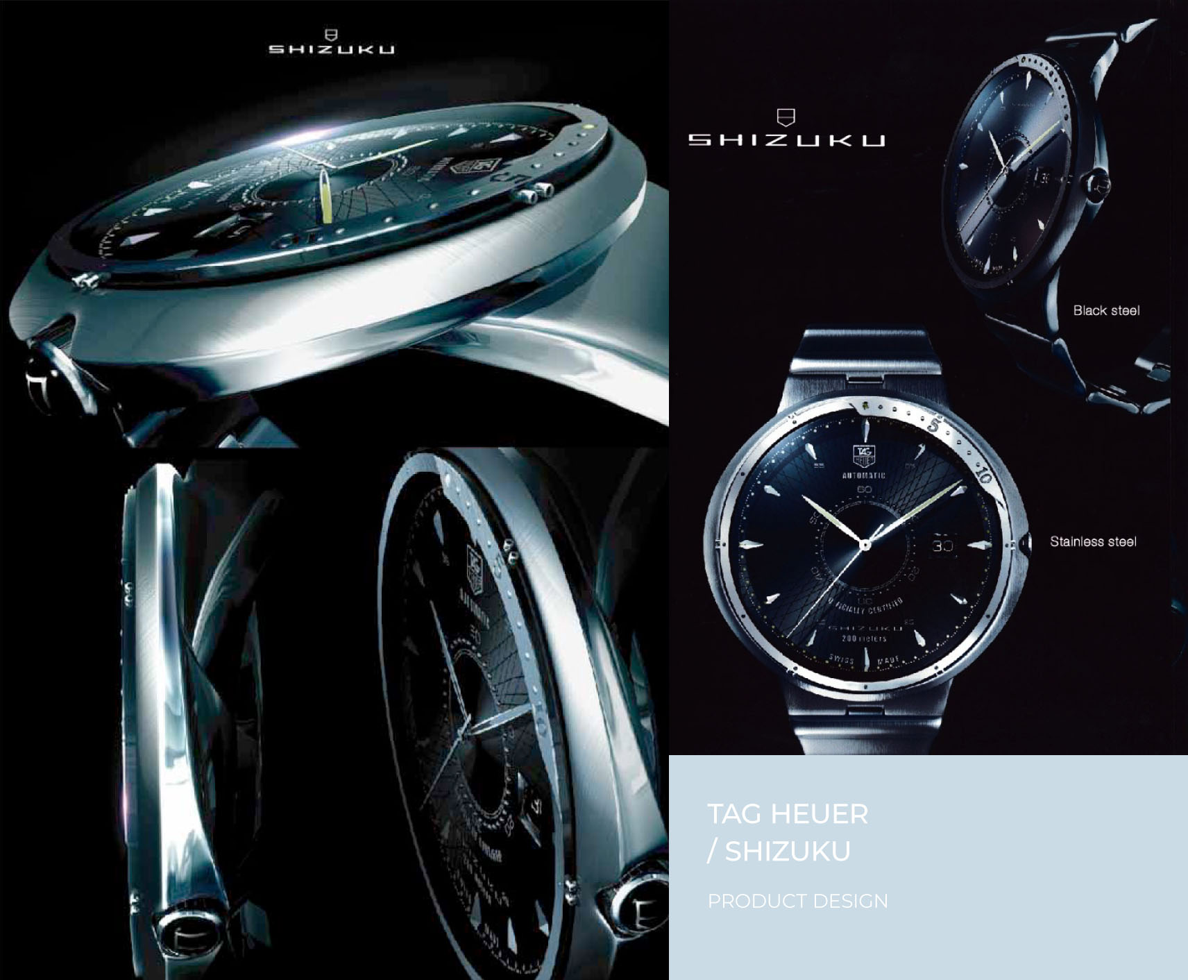 TAG HEUER / SHIZUKU - PRODUCT DESIGN